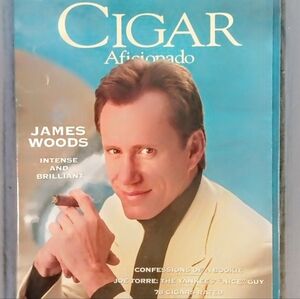 Vintage Cigar Aficionado Magazine Spring 1997 James Woods Joe Torre Free Ship